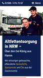 Mobile Screenshot of oelkoenig-patzek.de